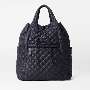 Mz Wallace Black Metro Convertible Backpack
